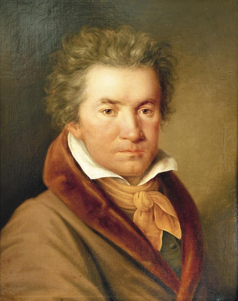 Beethoven by Mähler, around 1815